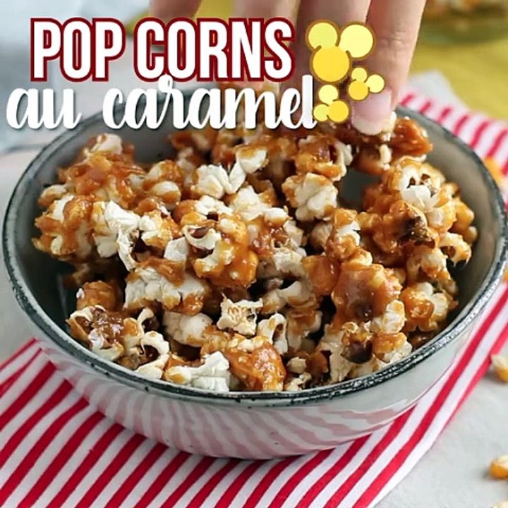 Pop corn au caramel