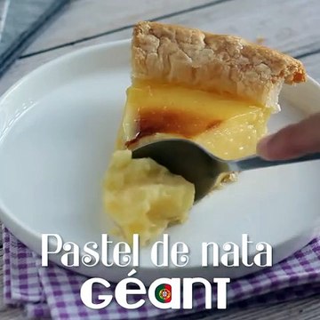 Pasteis de nata géant