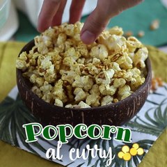 Popcorn al curry: la ricetta facile e veloce per uno snack speziato e croccante