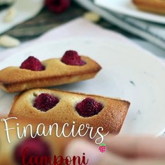 Financiers ai lamponi - la ricetta originale