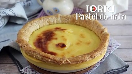 Torta pasteis de nata