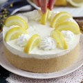 Cheesecake al limone senza cottura