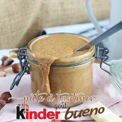 Pâte à tartiner goût kinder bueno - 2 ingrédients seulement