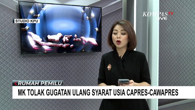 Alasan MK Tolak Gugatan Ulang Syarat Usia Capres-Cawapres Peserta Pemilu