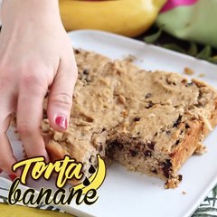 Torta banane e cioccolato, la ricetta vegana e senza glutine