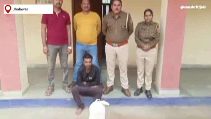 झालावाड़: मंदिर से दानपेटी चोरी का आरोपी गिरफ्तार, दान राशी की बरामद