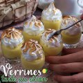 Verrines tarte au citron meringuée