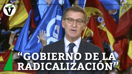 Feijóo pide al PP evitar las discusiones orgánicas para combatir al "Gobierno más radical en 45 años"