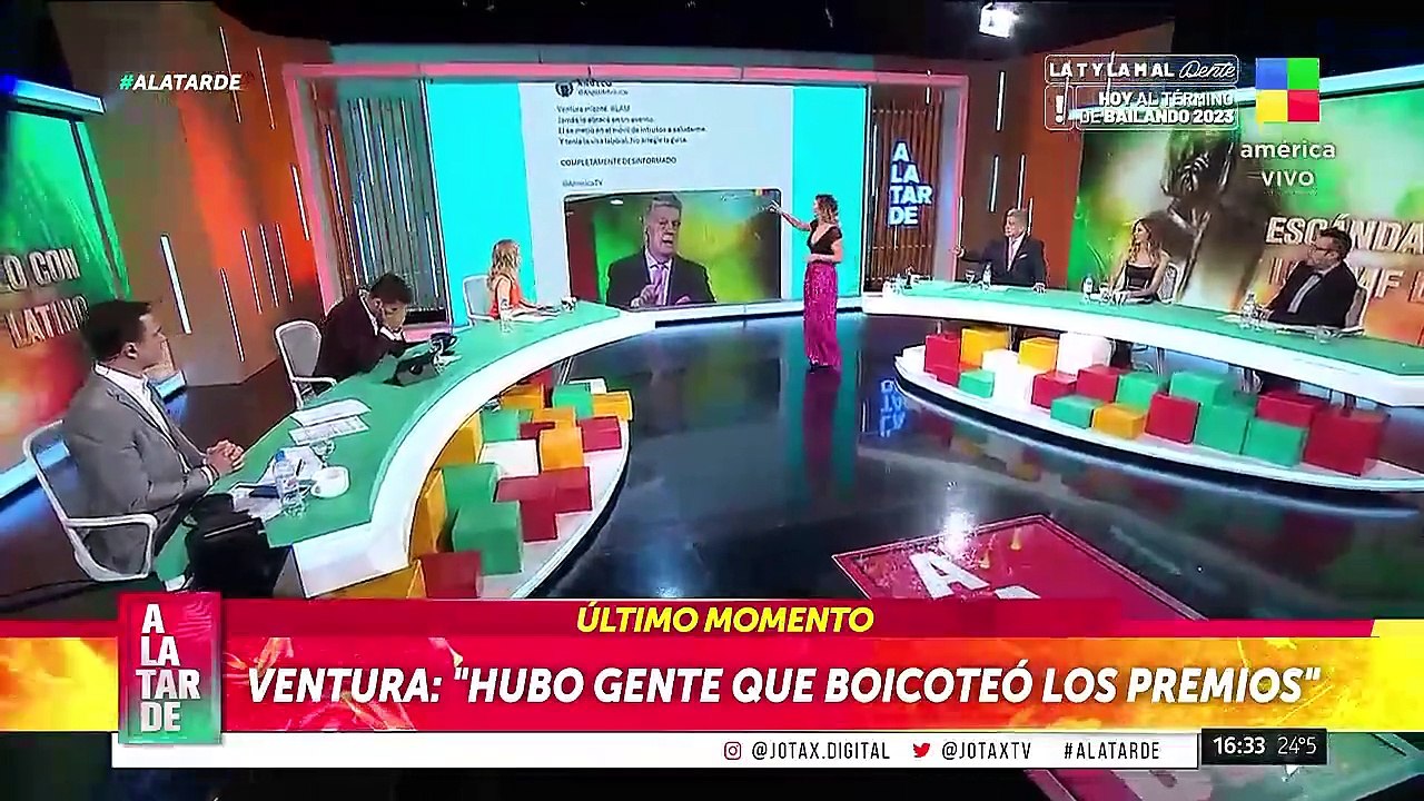 El enojo de Luis Ventura con Ángel de Brito tras las filtraciones del Martín Fierro Latino