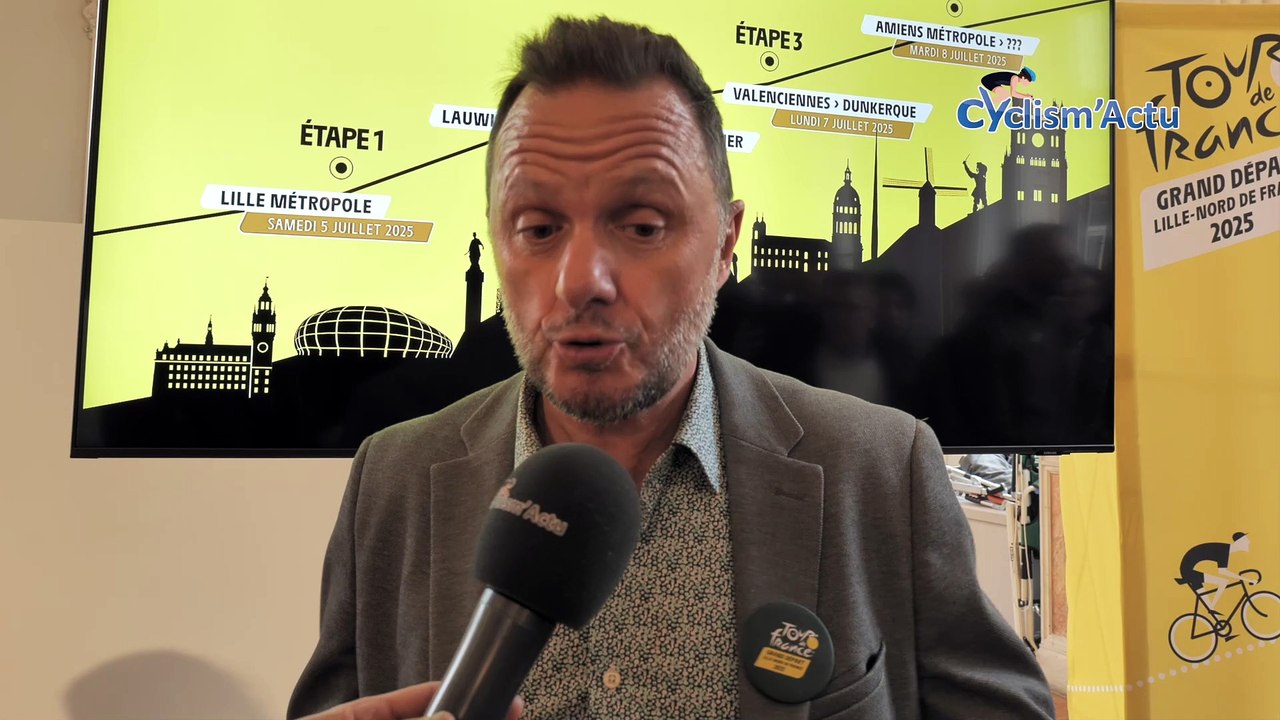 Tour de France 2025 - Laurent Desbiens : "Ce n'est que du bonheur. Il y a eu la Coupe du monde de rugby à Lille, il va y avoir les JO, mais le vélo, ça reste mon dada"