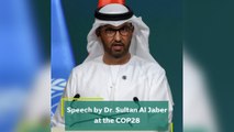 Speech by Dr. Sultan Al Jaber at the COP28