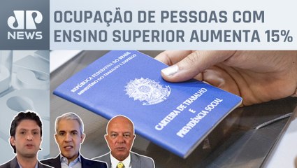 PNAD Contínua: Taxa de desemprego cai para 7,6% no trimestre encerrado em outubro
