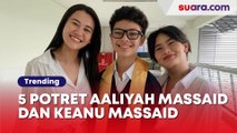 5 Potret Aaliyah Massaid dan Keanu Massaid, Ternyata Seakrab Itu Meski Beda Ibu Kandung