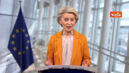 Von der Leyen: "Usiamo Pnrr con saggezza, l'Ue sostiene l'Italia nel percorso riforme"