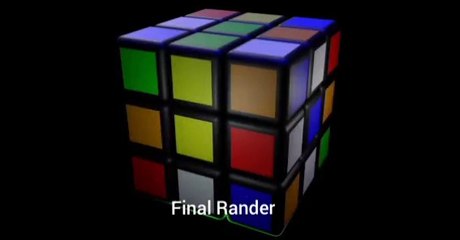 How to make Rubik's cube model in Blender