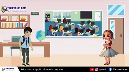 Different areas of Computer Application in Hindi by Mehak & Taran - CSPunjab.Com