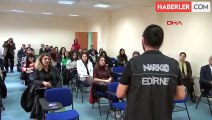 Trakya Üniversitesi'nde öğrencilere bağımlılıkla mücadele eğitimi verildi