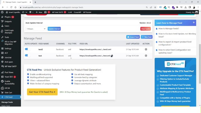 Woocommerce Products Feeds - איך ליצור פידים לסריקה אוטומטית של המוצרים שלכם בפייסבוק ובאינסטגרם ובגוגל