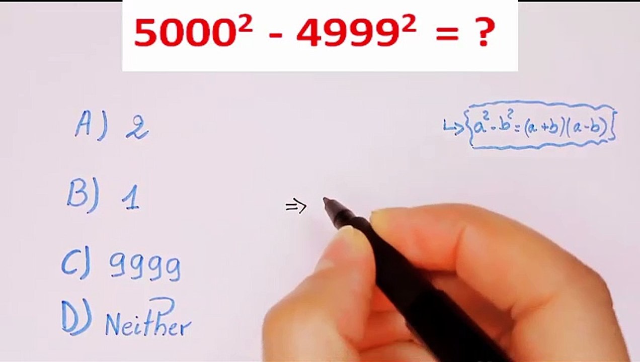 How to choose the correct answer?  math olympiad question #maths #mathematics #trending #algebra