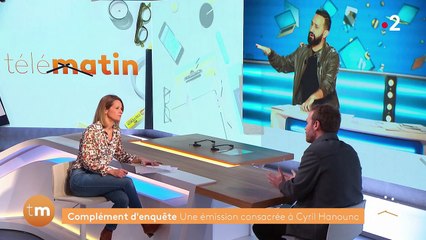 Tristan Waleckx présente le nouveau numéro de "Complément d'enquête" dans "Télématin", France 2