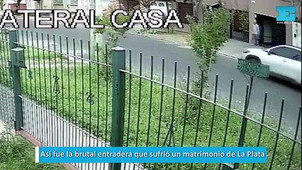 Así fue la brutal entradera que sufrió un matrimonio de La Plata