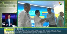 México acoge quinto ciclo de diálogos entre gobierno de Colombia y ELN