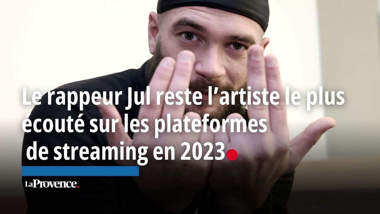 Le rappeur marseillais Jul reste l'artiste le p...
