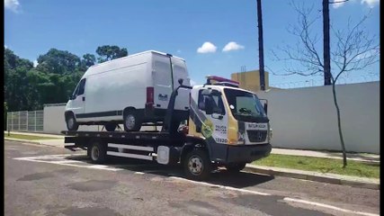 Van com registro de furto e clonada é apreendida pelo Serviço de Inteligência da Polícia Militar