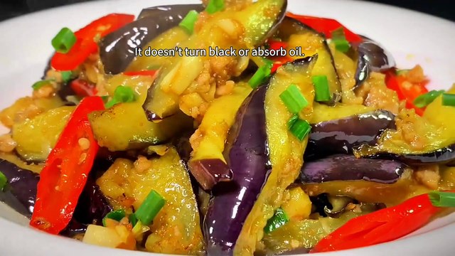 Chinese cuisine recipe,teach you how to make delicious braised eggplant that is even more delicious