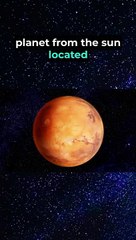 Mars is the fourth planet and the furthest terrestrial planet from the Sun
