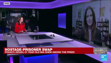 Hostage-prisoner swap: Franco-Israeli 21-year-old Mia Schem among the freed