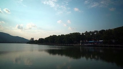 Scenic View of Lake and Mountain