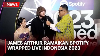 Spotify Wrapped Live Indonesia 2023 Bakal Diramaikan dengan Kehadiran James Arthur, Jebolan The X Factor UK 2012