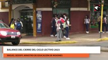 Balance del cierre del ciclo lectivo 2023