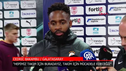 Скачать видео: Cedric Bakambu: Gol attığım için çok mutlu oldum