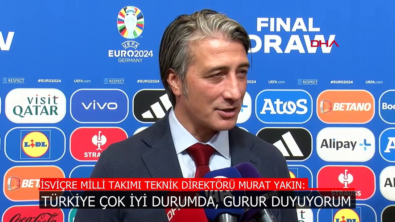 İsviçre Milli Takımı Teknik Direktörü Murat Yakın: Türkiye çok iyi durumda, gurur duyuyorum