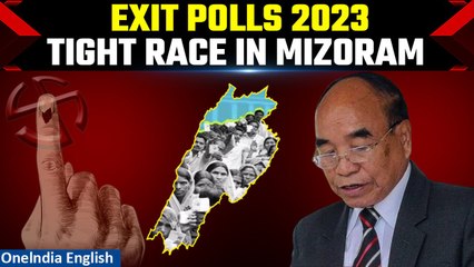 Exit Polls 2023 | ZPM gives tough fight to MNF in Mizoram | Hung Assembly Likely | Oneindia News
