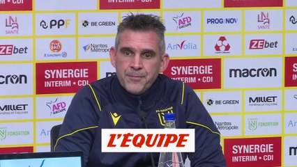 Gourvennec : « Je ne crois pas que ce soit plus difficile ici » - Foot - L1 - Nantes
