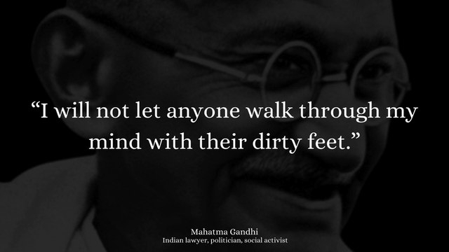 Mahatma Gandhi is relevant even today | Mahatma Gandhi Quotes