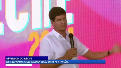 Ivete Sangalo e Alceu Valença estão entre as atrações do Réveillon do Recife
