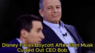 Disney Faces Boycott After Elon Musk Cursed Out CEO Bob Iger