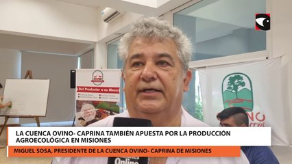 Descargar video: La Cuenca Ovino- Caprina también apuesta por la producción agroecológica en Misiones