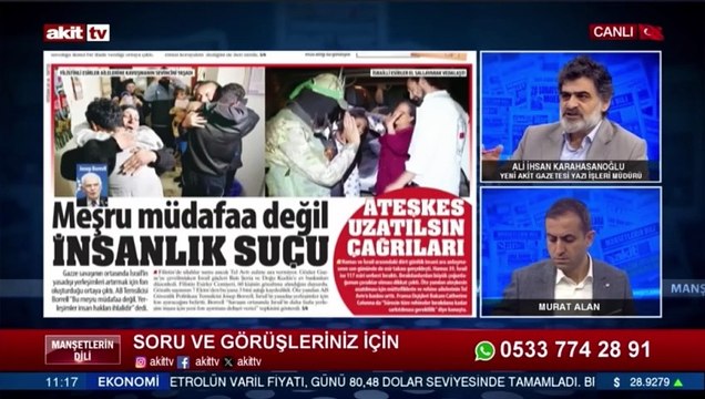 Ali Karahasanoğlu, İsrail meşru müdafaa yapıyor diyenlere tokat gibi cevap verdi!