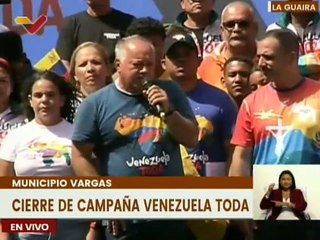 La Guaira | Dip. Diosdado Cabello: Nosotros no vamos declararle la guerra a nadie