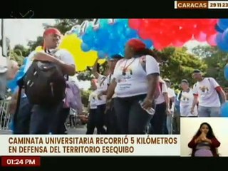Caracas | Atletas se suman a la defensa de la integridad territorial en caminata universitaria 5K