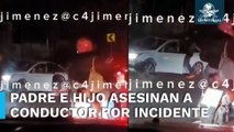 Matan a golpes a automovilista por incidente vial