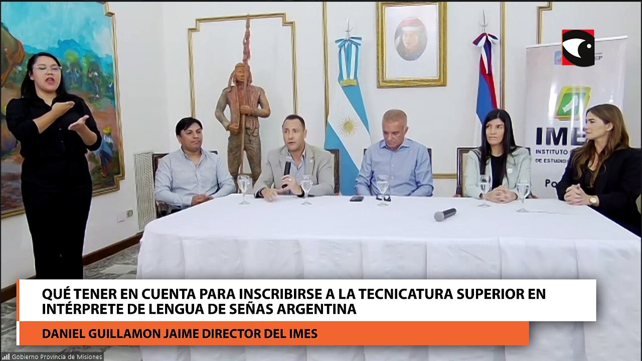 Qué tener en cuenta para inscribirse a la tecnicatura Superior en Intérprete de Lengua de Señas Argentina