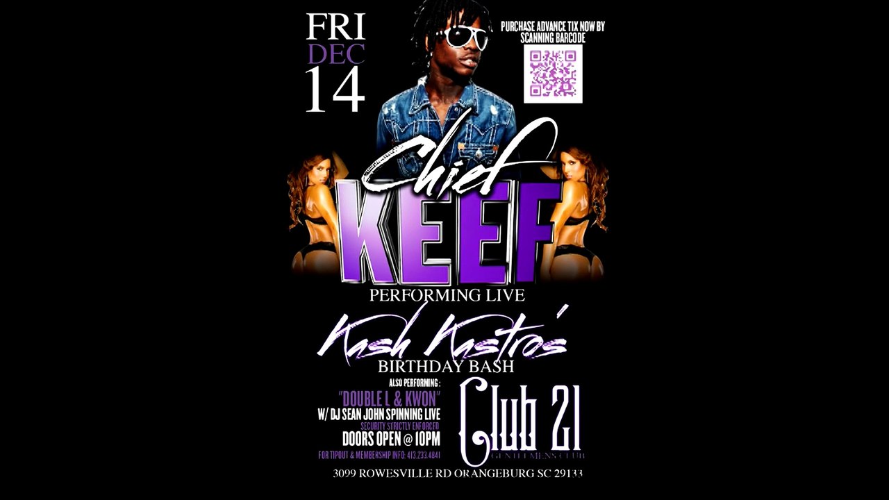 KASHKASTRO BDAY BASH w @CHIEFKEEF  DEC 14TH SOSA SPEAKS ON CLUB