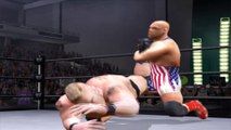 WWE Championship Kurt Angle vs Brock Lesnar SummerSlam 2003 | SmackDown vs Raw PCSX2