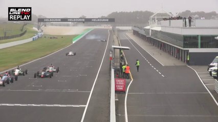 Australian Formula Ford 2023 Phillip Island 2 Race 3 Evennett Big Crash